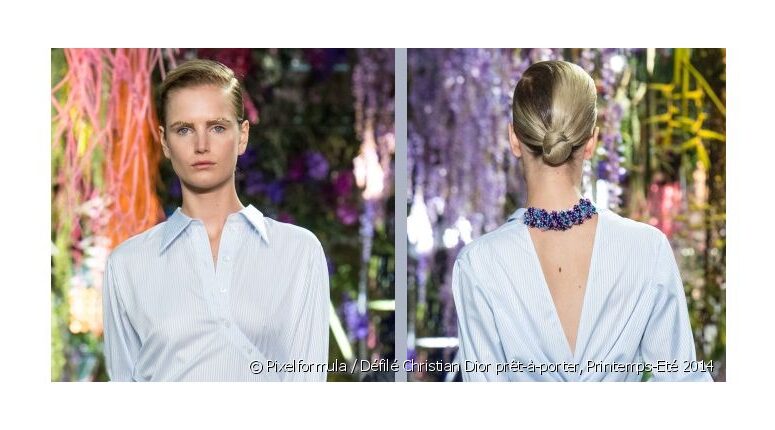 Réaliser un chignon bas, pas à pas