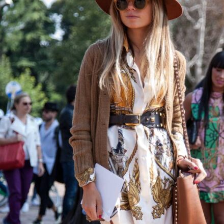 Le chapeau en feutre, même en été : Streetstyle