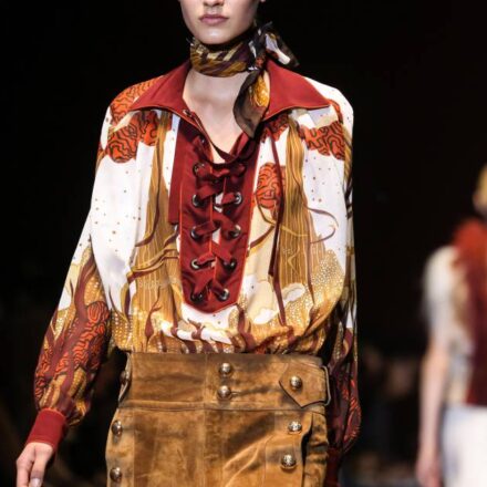 La queue-de-cheval sage, vue sur le défilé Gucci