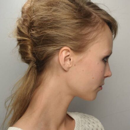 Le chignon banane lâche