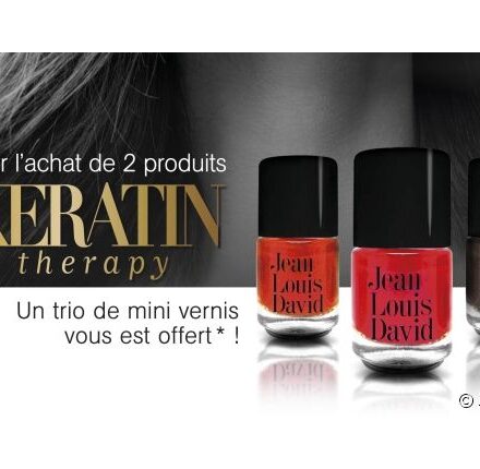 Des vernis Jean Louis David dans votre salon de coiffure
