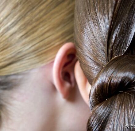 Le chignon éventail