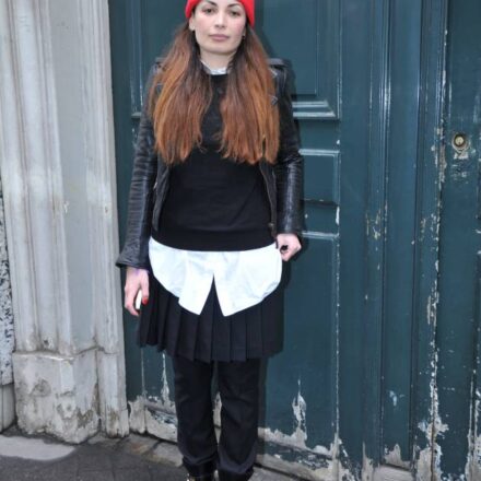 Porter un bonnet de ski en ville : Streetstyle
