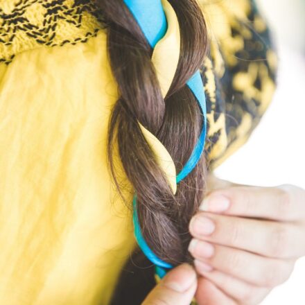 [Instahair] Personnaliser une tresse avec du tissu