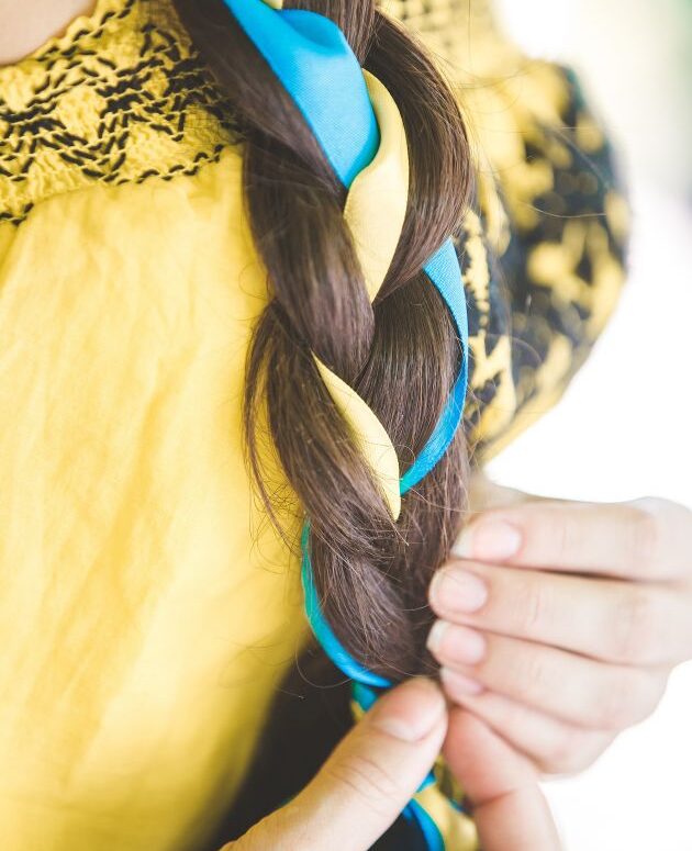 [Instahair] Personnaliser une tresse avec du tissu