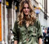 Streetstyle : Les cheveux ondulés pour un style bohème chic