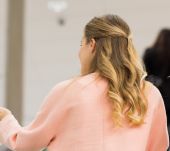 Zoom sur la demi-queue torsadée